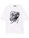 Izzue Graphic-print T-shirt In Weiss