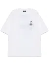 Five Cm Graphic-print T-shirt In Weiss