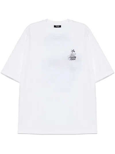 Five Cm Graphic-print T-shirt In Weiss