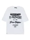 Five Cm Graphic-print T-shirt In White