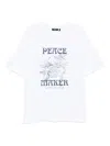 Five Cm Graphic-print T-shirt In White