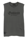 Five Cm Graphic-print Vest In Grey