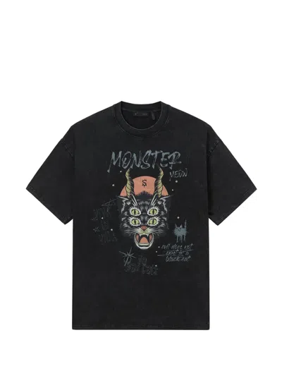 Five Cm Graphic-print T-shirt In Blue