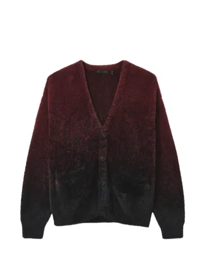 Five Cm Knitted Sweater In Red