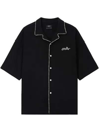 Five Cm Klassisches Hemd In Schwarz