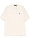 Five Cm Poloshirt Mit Logo-stickerei In Nude