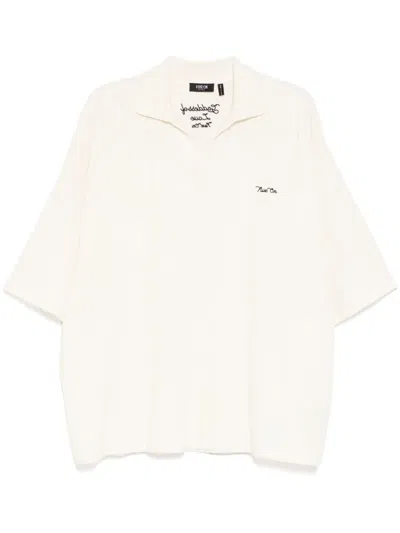 FIVE CM LOGO-EMBROIDERED POLO SHIRT