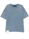 Five Cm T-shirt Mit Logo-stickerei In Blau