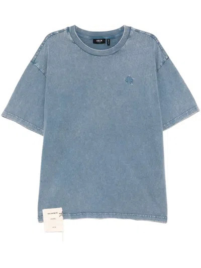 Five Cm T-shirt Mit Logo-stickerei In Blau