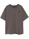 Five Cm Logo-embroidered T-shirt In Grau