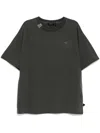Five Cm Logo-embroidered T-shirt In Grau