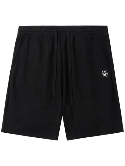 Five Cm Logo-embroidered Track Shorts In Black