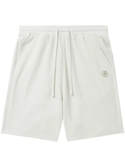 Five Cm Logo-embroidered Track Shorts In White