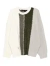 Five Cm Logo-patch Jumper In Multi