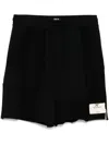 Five Cm Shorts Mit Logo-patch In Schwarz