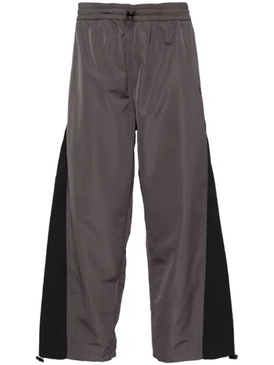 Five Cm Logo-patch Track Pants In Grey