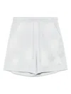Five Cm Logo-print Shorts In Grey