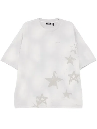 Five Cm Logo-print T-shirt In Grey