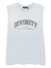 Five Cm Logo-print Vest In Blue