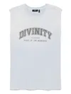Five Cm Logo-print Vest In Blue