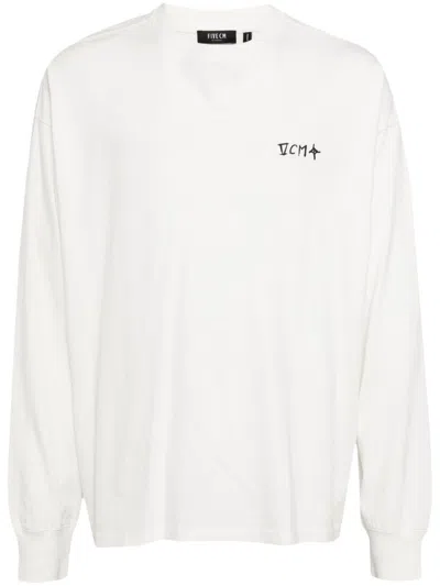 Five Cm Logo-printed T-shirt In White