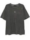 Five Cm Logo-studded T-shirt In Grey
