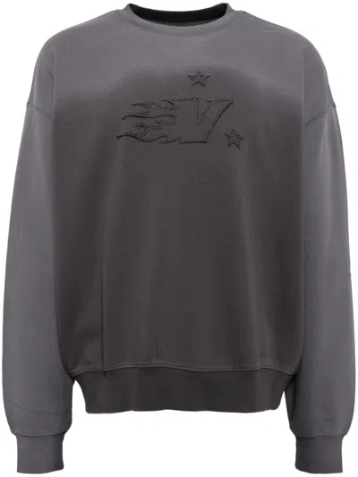 Five Cm Logo Sweatshirt In Grey