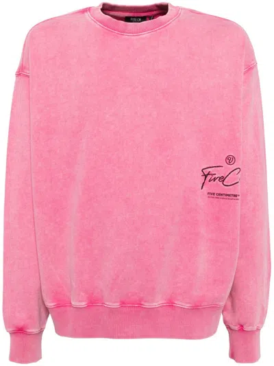 Five Cm Logo Sweatshirt In Pink