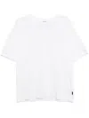 Five Cm Logo T-shirt In White