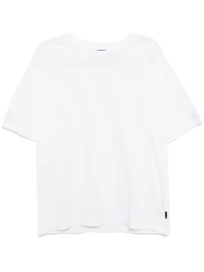 Five Cm Logo T-shirt In White