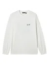 Five Cm Long-sleeve T-shirt In White