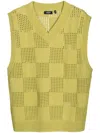 Five Cm Pullunder Mit V-ausschnitt In Green