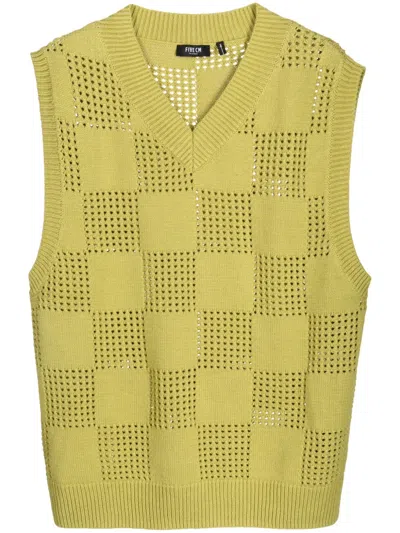 Five Cm Pullunder Mit V-ausschnitt In Green
