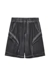 Five Cm Panel Shorts In Gray