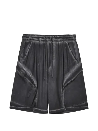 Five Cm Panel Shorts In Gray