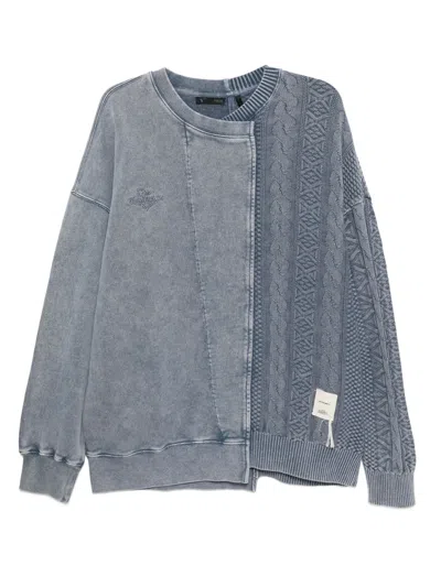 Five Cm Panelled Jumper In Gold