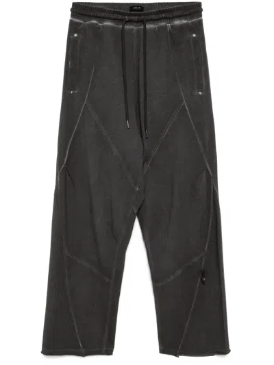 Five Cm Panelled Track Pants In Grau