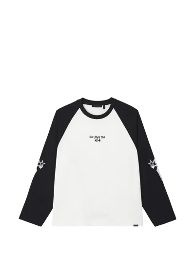 Five Cm Raglan-sleeve Logo-print T-shirt In Multi