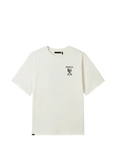 Five Cm Skull-graphic T-shirt In White