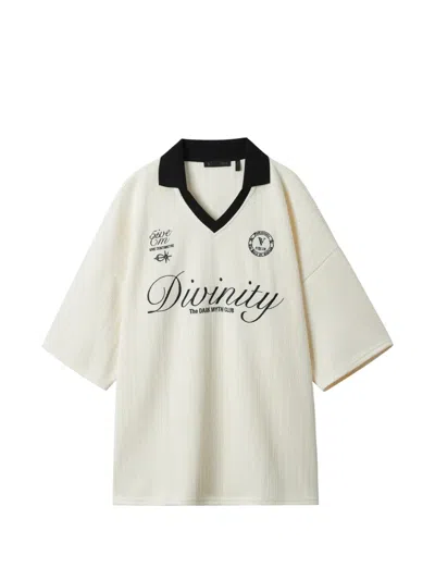 Five Cm V-neck Short-sleeved T-shirt In Neutral