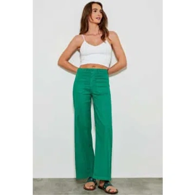 Five Jeans Lucia Trouser In Green
