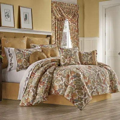 Five Queens Court August Comforter Set In Multi