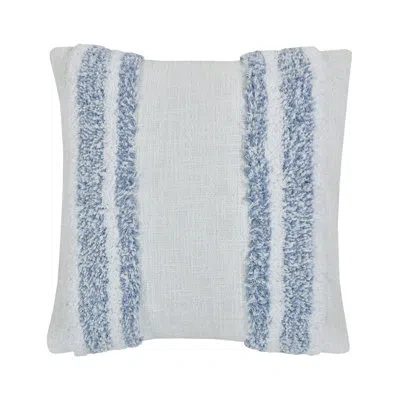 Five Queens Court Beachview Pillow 18" Square Decorative Throw Pillow In Sky Blue