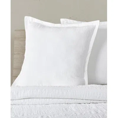 Five Queens Court Birchwood Euro Sham In White