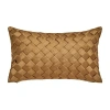 Five Queens Court Bordeaux Rectangular Throw Pillow In Brown