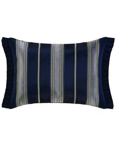 Five Queens Court Bradley Boudoir Decorative Throw Pillow In Black