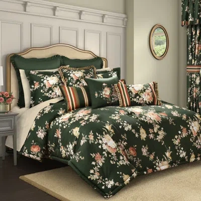 Five Queens Court Brianna Comforter Set In Forest;forest