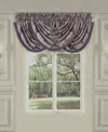 Five Queens Court Dominique Window Waterfall Valance Bedding In Lavender