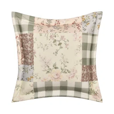 Five Queens Court Elmira 20" Square Decorative Throw Pillow Dusty Rose