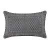 Five Queens Court Leah Rectangular Throw Pillow In Gray